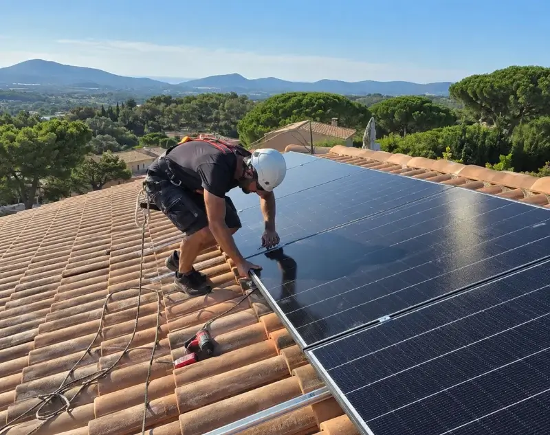 Installateur panneaux solaires Montrevel-en-Bresse — pose photovoltaïque sur toiture