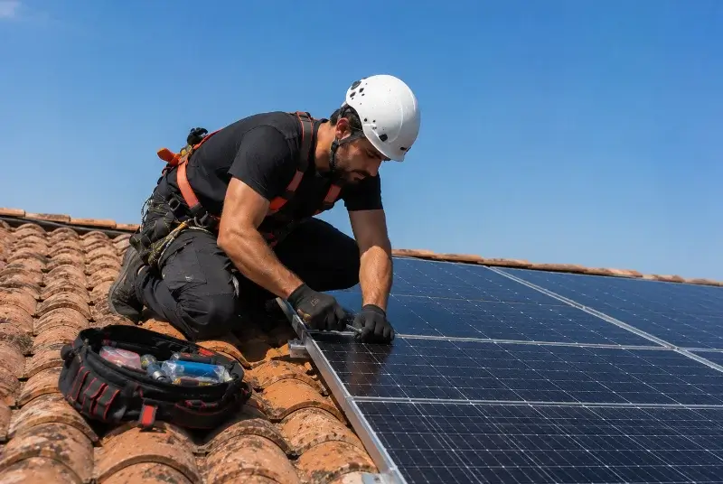 Maintenance et monitoring de panneaux solaires à Montrevel-en-Bresse