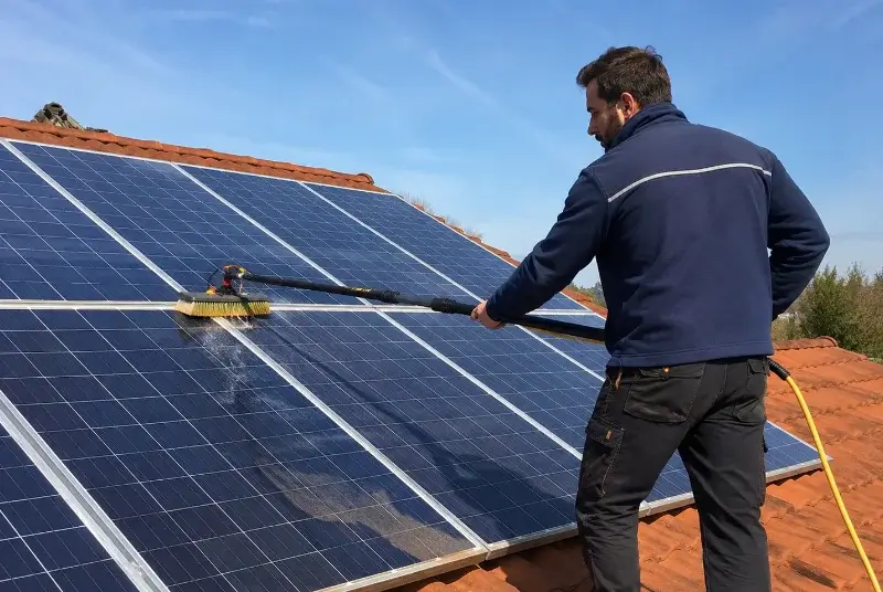 Nettoyage et entretien de panneaux solaires à Montrevel-en-Bresse